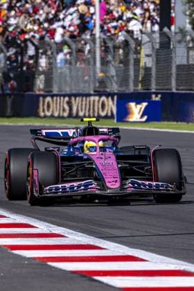 Franco Colapinto driving Alpine A525 during qualifying ahead of the F1 Grand Prix of Mexico at Autodromo Hermanos Rodriguez on October 25, 2025 in Mexico City, Mexico. Copyright: xRichardxCallis SPPx Sportspressphoto_SPR51518