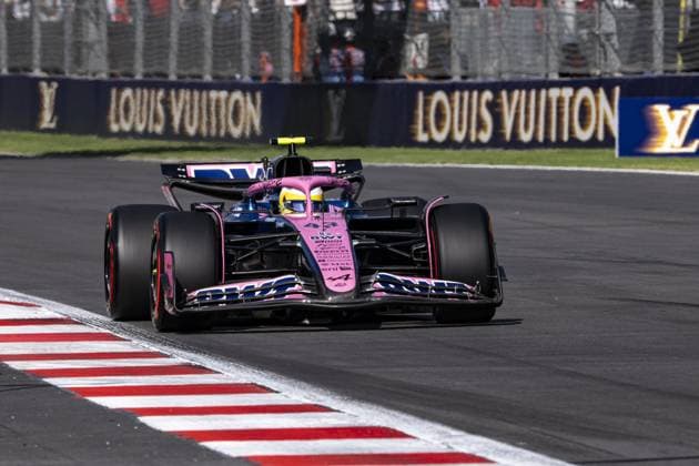 Franco Colapinto driving Alpine A525 during qualifying ahead of the F1 Grand Prix of Mexico at Autodromo Hermanos Rodriguez on October 25, 2025 in Mexico City, Mexico. Copyright: xRichardxCallis SPPx Sportspressphoto_SPR51531
