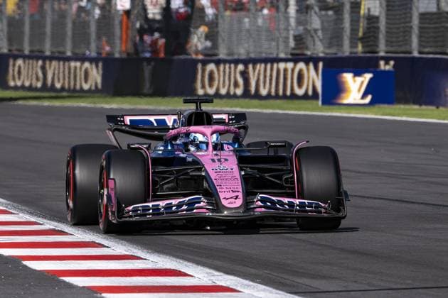Pierre Gasley driving Alpine A525 during qualifying ahead of the F1 Grand Prix of Mexico at Autodromo Hermanos Rodriguez on October 25, 2025 in Mexico City, Mexico. Copyright: xRichardxCallis SPPx Sportspressphoto_SPR51534