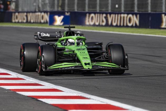 Nico Hulkenberg driving KICK Sauber C45 during qualifying ahead of the F1 Grand Prix of Mexico at Autodromo Hermanos Rodriguez on October 25, 2025 in Mexico City, Mexico. Copyright: xRichardxCallis SPPx Sportspressphoto_SPR51536