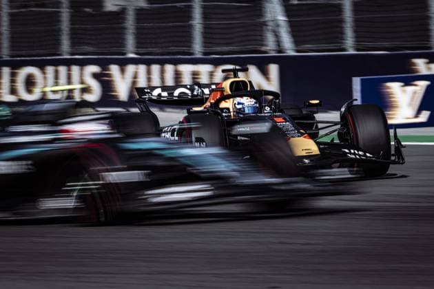 Max Verstappen driving Red Bull Racing RB21 during qualifying ahead of the F1 Grand Prix of Mexico at Autodromo Hermanos Rodriguez on October 25, 2025 in Mexico City, Mexico. Copyright: xRichardxCallis SPPx Sportspressphoto_SPR51503