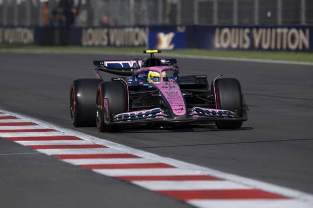 Franco Colapinto driving Alpine A525 during qualifying ahead of the F1 Grand Prix of Mexico at Autodromo Hermanos Rodriguez on October 25, 2025 in Mexico City, Mexico. Copyright: xRichardxCallis SPPx Sportspressphoto_SPR51542