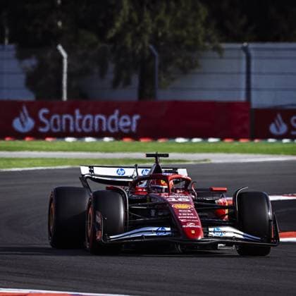 Charles Leclerc driving Ferrari SF-25 during qualifying ahead of the F1 Grand Prix of Mexico at Autodromo Hermanos Rodriguez on October 25, 2025 in Mexico City, Mexico. Copyright: xRichardxCallis SPPx Sportspressphoto_SPR51548