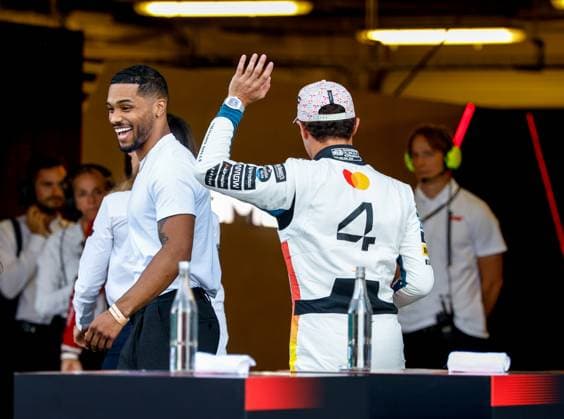 F1 - MEXICO CITY GRAND PRIX 2025 NORRIS Lando (gbr), McLaren F1 Team MCL39, portrait during the 2025 Formula 1 Mexico City Grand Prix, 20th round of the 2025 FIA Formula One World Championship, WM, Weltmeisterschaft from October 24 to 26, 2025 on the Autodromo Hermanos Rodriguez, in Mexico City, Mexico - Mexico CityMexico  Copyright: xDPPIx