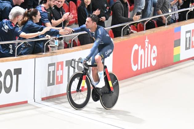 25-10-2025 World Championships Elite Track; Giornata 04; 2025, Movistar; Torres Barcelo, Albert; Santiago Del Cile - Velodromo Penalolen; 