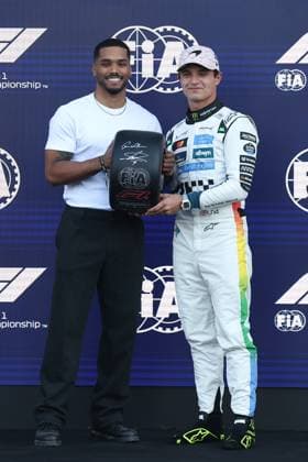 F1 Grand Prix Of Mexico City 2025 Qualifying Rome Flynn and Lando Norris of McLaren after the qualifying ahead of the Formula 1 Grand Prix of Mexico City at Autodromo Hermanos Rodriguez in Mexico City, Mexico on October 25, 2025. Mexico City Mexico  Copyright: xJakubxPorzyckix originalFilename:porzycki-f1grandp251025_npDl9.jpg