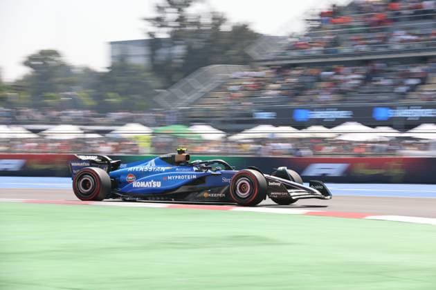 (251026) -- MEXICO CITY, Oct. 26, 2025 -- Williams Spanish driver Carlos Sainz competes during the practice session of the 2025 Formula One Mexico City Grand Prix at the Hermanos Rodriguez Circuit in Mexico City, Mexico, Oct. 25, 2025. ) (SP)MEXICO-MEXICO CITY-F1-GRAND PRIX-PRACTICE SESSIONS LixMengxin 