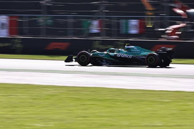 (251026) -- MEXICO CITY, Oct. 26, 2025 -- Aston Martin s Spanish driver Fernando Alonso competes during the qualifying session of the 2025 Formula One Mexico City Grand Prix at the Hermanos Rodriguez Circuit in Mexico City, Mexico, Oct. 25, 2025. ) (SP)MEXICO-MEXICO CITY-F1-GRAND PRIX-QUALIFYING SESSION LixMengxin 