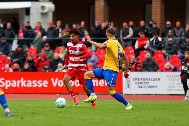 Football, RL Nordost, Greifswalder FC - FC Carl Zeiss Jena