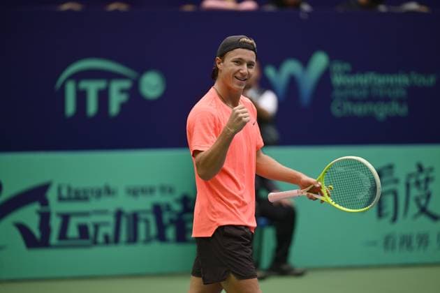2025 ITF World Tennis Tour Junior Finals Chengdu , China Boys Singles Final Max Schoenhaus GER vs Yannick Theodor Alexandrescou ROU Winner Max Schoenhaus GER
