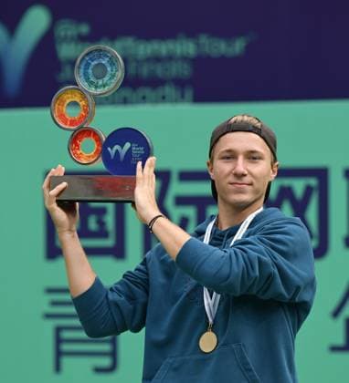 2025 ITF World Tennis Tour Junior Finals Chengdu , China Boys Singles Final Max Schoenhaus GER vs Yannick Theodor Alexandrescou ROU Winner Max Schoenhaus GER