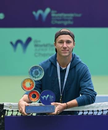 2025 ITF World Tennis Tour Junior Finals Chengdu , China Boys Singles Final Max Schoenhaus GER vs Yannick Theodor Alexandrescou ROU Winner Max Schoenhaus GER