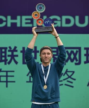 2025 ITF World Tennis Tour Junior Finals Chengdu , China Boys Singles Final Max Schoenhaus GER vs Yannick Theodor Alexandrescou ROU Winner Max Schoenhaus GER