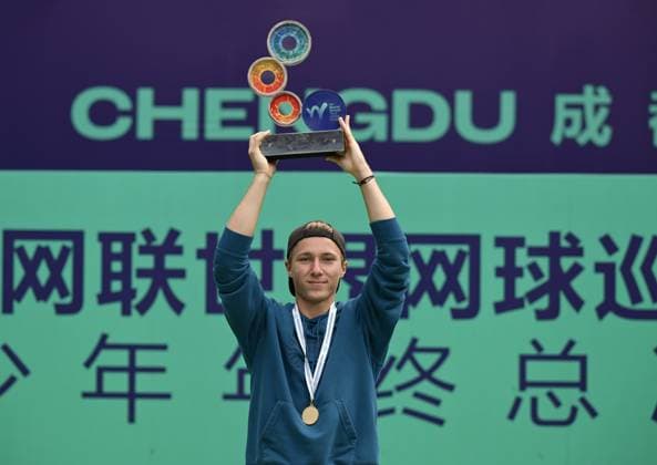 2025 ITF World Tennis Tour Junior Finals Chengdu , China Boys Singles Final Max Schoenhaus GER vs Yannick Theodor Alexandrescou ROU Winner Max Schoenhaus GER