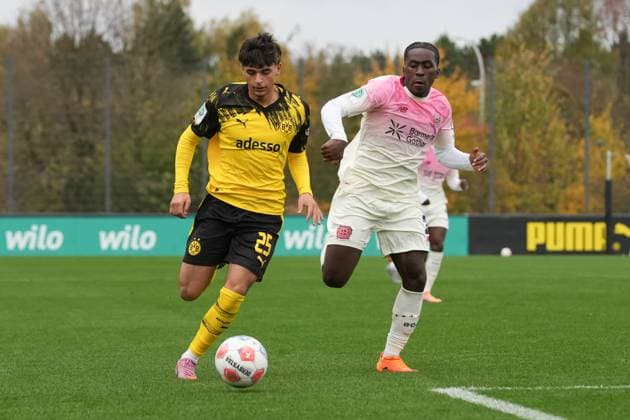 Football, U19 DFB Youth League, Borussia Dortmund - Bayer 04 Leverkusen