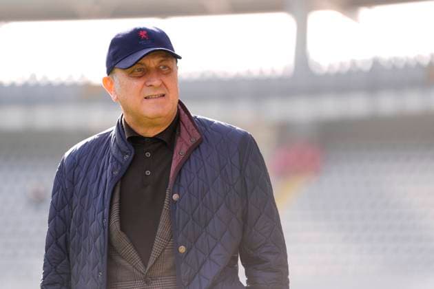 President of Genoa CFC Dan Sucu before the Serie A soccer match between Torino Fc and Genoa at the Stadio Olimpico Grande Torino in Turin, north west Italy - October 26, 2025. - Soccer  Copyright: xFabioxFerrari LaPressex