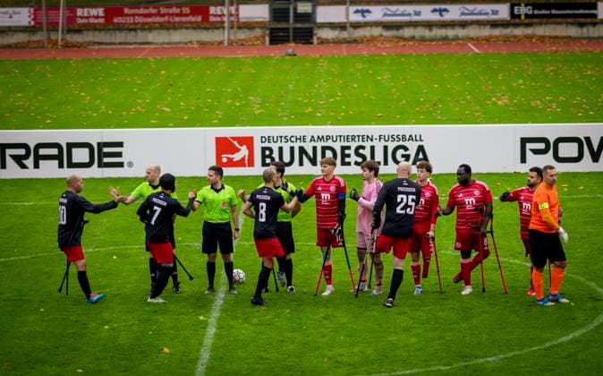Düsseldorf, Germany 25h Oct 2025 Fortuna Düsseldorf BFC Preussen Berlin German Amputee Championship 25 10 2025