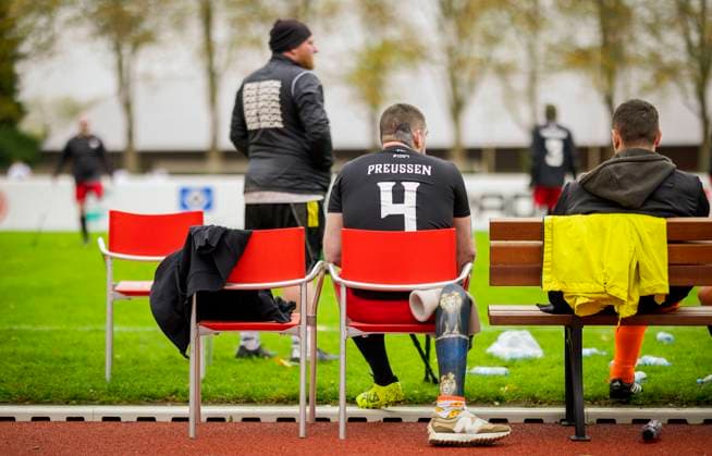 Düsseldorf, Germany 25h Oct 2025 Fortuna Düsseldorf BFC Preussen Berlin German Amputee Championship 25 10 2025