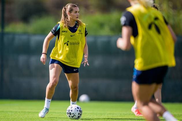 Football, Women, National Team Norway Training