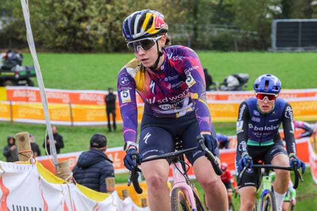 Telenet Superprestige Overijse OVERIJSE, BELGIUM - OCTOBER 26 : Vas Kata Blanka (HUN) of Sd Workx - Protime in action during the Telenet Superprstige Overijse cyclorcross pictured on October 26, 2025 in Overijse, Belgium, 26 10 2025 Overijse Belgium  Copyright: xGbax
