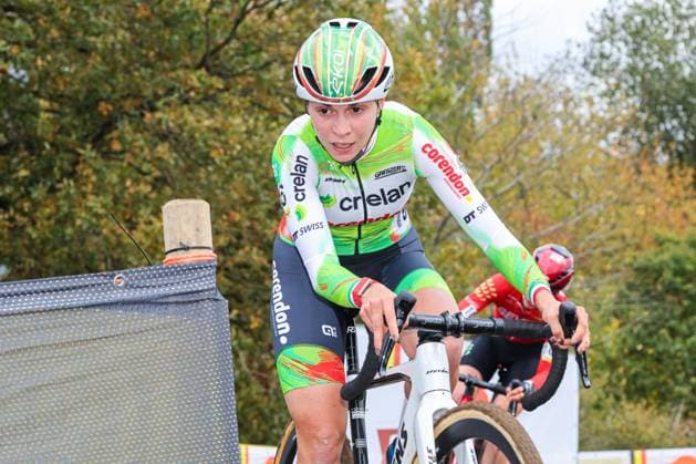 Telenet Superprestige Overijse OVERIJSE, BELGIUM - OCTOBER 26 : Casasola Sara (ITA) of Crelan - Corendon in action during the Telenet Superprstige Overijse cyclorcross pictured on October 26, 2025 in Overijse, Belgium, 26 10 2025 Overijse Belgium  Copyright: xGbax