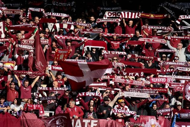 The supporters of Torino FC - Sector Marathon (Curva Maratona) during Torino FC vs Genoa CFC, Italian soccer Serie A match in Turin, Italy, October 26 2025  Copyright: xClaudioxBenedetto IPAxSportx xipa-agency.netx xx IPA_67102041 IPA_Agency_IPA67102041