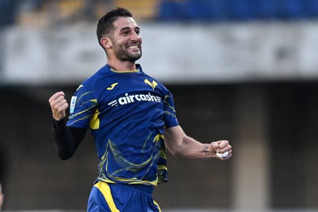 Db Verona 26 10 2025 - campionato di calcio serie A Hellas Verona-Cagliari foto Daniele Buffa Image nella foto: esultanza gol Roberto Gagliardini 