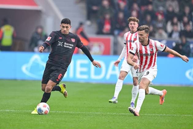 Football, 1. BL, Bayer 04 Leverkusen - SC Freiburg