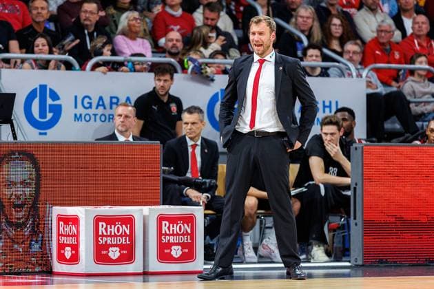 Anton Gavel BMA365 Bamberg Baskets, Coach , single picture, single photo, portrait, portraet, BMA365 Bamberg Baskets vs Niners Chemnitz, Basketball, easyCredit BBL, 5 Matchday, 26 10 2025 BMA365 Bamberg Baskets vs Niners Chemnitz, Basketball, easyCredit BBL, 5 Matchday, 26 10 2025 Bamberg Copyright: xEibner-Pressefoto G.xSantemizx EP_EER