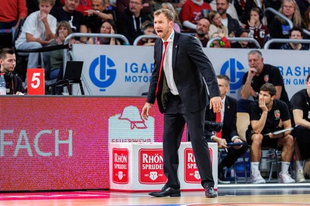 Anton Gavel BMA365 Bamberg Baskets, Coach , single picture, single photo, portrait, portraet, BMA365 Bamberg Baskets vs Niners Chemnitz, Basketball, easyCredit BBL, 5 Matchday, 26 10 2025 BMA365 Bamberg Baskets vs Niners Chemnitz, Basketball, easyCredit BBL, 5 Matchday, 26 10 2025 Bamberg Copyright: xEibner-Pressefoto G.xSantemizx EP_EER