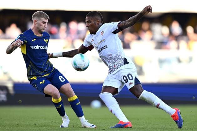 Football, Italy, Hellas Verona - Cagliari Calcio