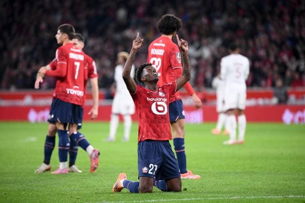 LOSC Lille v FC Metz - Ligue 1 McDonald s 2025 2026 27 Felix CORREIA (losc) during the Ligue 1 McDonald s match between Lille and Metz at Stade Pierre Mauroy on October 26, 2025 in Lille, France. Lille France  Copyright: xFEPx 776348170