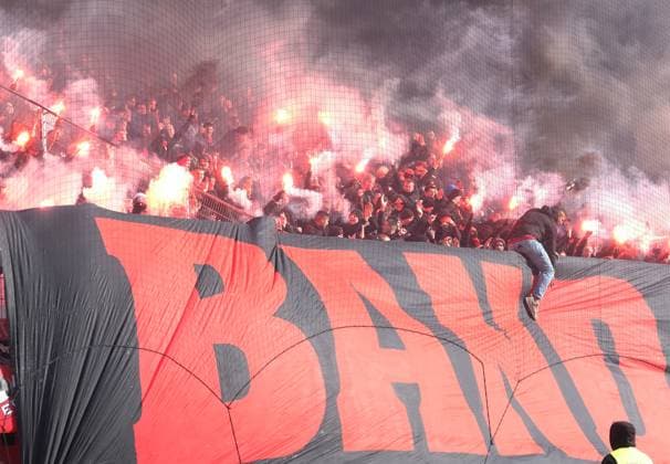 Football 2 Bundesliga Season 2025 26 1 FC Kaiserslautern 26 10 2025 Fritz Walter Stadion 1 FC Kaiserslautern fck 1 FC Nürnberg fcn 1 1 The Nuremberg fans cloud the Betzenberg 1 FC Kaiserslautern