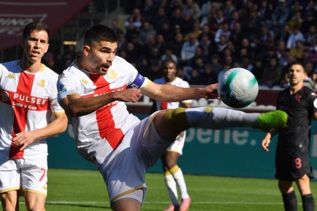 Foto IPP Massimo Rana Torino 26-10-2025 Calcio Campionato di Serie A 2025 2026 Torino-Genoa 2-1 nella foto johan vaquez Italy Photo Press - World Copyright italy ITALY  Copyright: xR4924_italyphotopressx