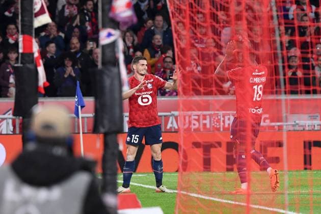 LOSC Lille v FC Metz - Ligue 1 McDonald s 2025 2026 15 Romain PERRAUD (losc) during the Ligue 1 McDonald s match between Lille and Metz at Stade Pierre Mauroy on October 26, 2025 in Lille, France. Lille France  Copyright: xFEPx 776348170