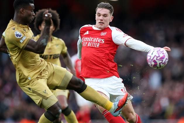 Arsenal gegen Crystal Palace 26. Oktober 2025 London Premier League Fußball Arsenal gegen Crystal Palace Viktor Gyokeres von Arsenal Foto von Mark Leech London UK  Copyright: xMarkxLeechxOffside
