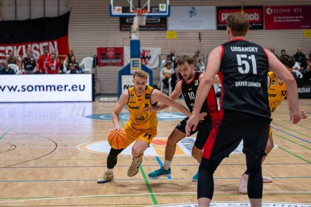 Basketball, 2. BL, ProA, Bozic Estriche Knights Kirchheim - Bayer Giants Leverkusen