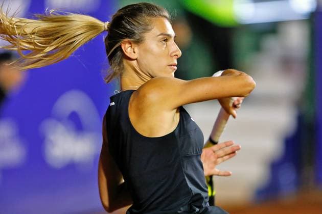 WTA QUERETARO OPEN 125 WTA QUERETARO OPEN 125 BEJLEK VS COLMEGNA 25102025 QUERETARO, QUERETARO, MEXICO Action photo of Italian Martina Colmegna during day 6 of the WTA Queretaro Open 125, held a the Club Campestre de Queretaro against czech Sara Bejlek Italian Martina Colmegna Action photo of Italian Martina Colmegna, during day 3 of the WTA Queretaro Open 125, held at the Club Campestre de Queretaro against czech Sara Bejlek PHOTO BY IMAGENSHOP AGENCIA FOTOGRAFICA QUERETARO QUERETARO MEXICO Copyright: xIMAGENSHOPxAGENCIAxFOTOGRAFICAx
