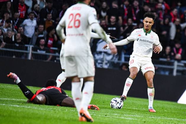 FOOTBALL : Stade Rennais vs OGC Nice - Ligue 1 - JournÃ e 9 - 26 10 2025 Sofiane Diop (OGC Nice) RennesFrance  Copyright: xBaptistexAutissierx