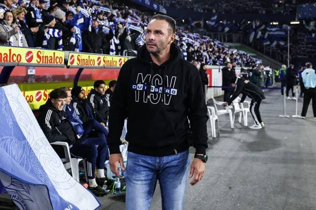 Sports, football, 3 league season 2025 2026 12 matchday MSV Duisburg Rot Weiss Essen 26 10 2025, schauinsland reisen arena Dietmar Hirsch head coach, MSV Duisburg Duisburg schauinsland reisen arena North Rhine-Westphalia Germany