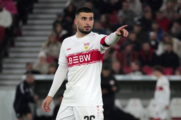 26 10 25 VfB Stuttgart 1 FSV Mainz 05 Germany, Stuttgart, 26 10 2025, Football, Bundesliga, Season 2025 2026, VfB Stuttgart 1 FSV Mainz 05 Deniz Undav VfB Stuttgart