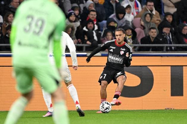 Olympique Lyonnais v RC Strasbourg Alsace - Ligue 1 McDonald s 2025 2026 07 Diego MOREIRA (rcsa) during the Ligue 1 McDonald s match between Lyon and Strasbourg at Groupama Stadium on October 26, 2025 in Lyon, France. Lyon France  Copyright: xFEPx 776348169