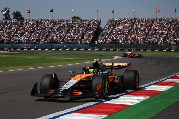 F1 Grand Prix Of Mexico City 2025 Lando Norris of McLaren during the Formula 1 Grand Prix of Mexico City at Autodromo Hermanos Rodriguez in Mexico City, Mexico on October 26, 2025. Mexico City Mexico  Copyright: xJakubxPorzyckix originalFilename:porzycki-f1grandp251026_npQMJ.jpg