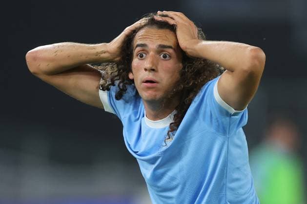 Football: Serie A Enilive 2025-2026 matchday, SS Lazio vs Juventus FC Turin Rome, Italy October 26, 2025: Matteo Guendouzi of Lazio protest with referee during the Serie A Enilive 2025-2026 football match day 8, between SS Lazio vs Juventus FC Turin at Olympic Stadium. rome olympic stadium italy italy Copyright: xmarcoxiacobucci