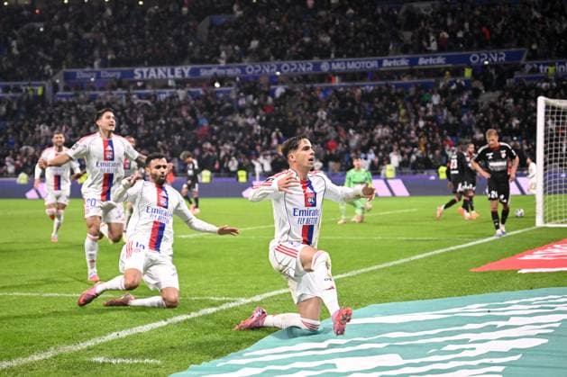 Olympique Lyonnais v RC Strasbourg Alsace - Ligue 1 McDonald s 2025 2026 17 Afonso MOREIRA (ol) during the Ligue 1 McDonald s match between Lyon and Strasbourg at Groupama Stadium on October 26, 2025 in Lyon, France. Lyon France  Copyright: xFEPx 776348169