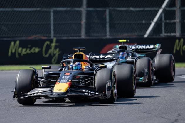 Max Verstappen driving Red Bull Racing RB21 during F1 Grand Prix of Mexico at Autodromo Hermanos Rodriguez on October 26, 2025 in Mexico City, Mexico.  Copyright: xRichardxCallis SPPx Sportspressphoto_SPR52132