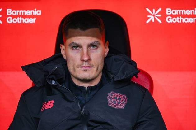 26 10 2025, Soccer, 1 Bundesliga, 8 Matchday Season 2025 2026, Bayer Leverkusen SC Freiburg, Patrik Schick Bayer Leverkusen xRHR PHOTO TKx Copyright: RHR-FOTOx RHR-FOTO TK
