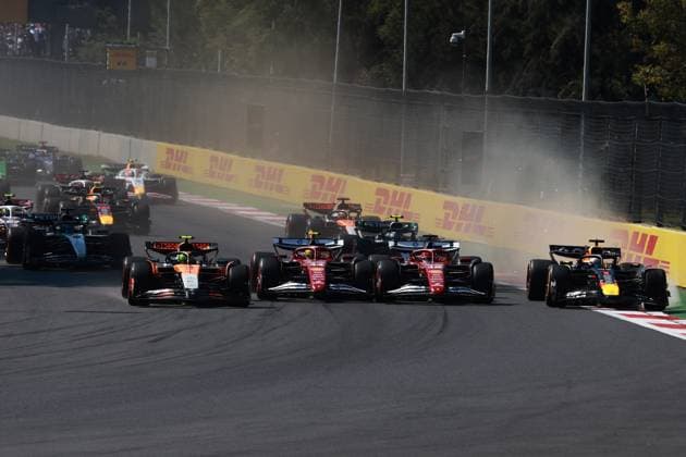F1 Grand Prix of Mexico 2025 MEXICO CITY, MEXICO - OCTOBER 26: Drivers during the start of the F1 Grand Prix of Mexico, at Autodromo Hermanos Rodriguez, in Mexico City, Mexico on October 26, 2025. Daniel Cardenas Anadolu Mexico City Mexico. Editorial use only. Please get in touch for any other usage.  Copyright: x2025xAnadoluxDanielxCardenasx