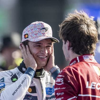 Lando Norris of McLaren after winning in McLaren MCL39 during the F1 Grand Prix of Mexico race at Autodromo Hermanos Rodriguez on October 26, 2025 in Mexico City, Mexico  Copyright: xRichardxCallis SPPx Sportspressphoto_SPR52294