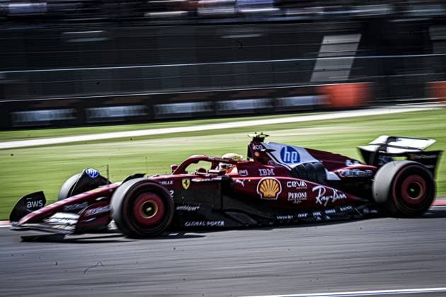 Lewis Hamilton driving Ferrari SF-25 during the F1 Grand Prix of Mexico race at Autodromo Hermanos Rodriguez on October 26, 2025 in Mexico City, Mexico Copyright: xRichardxCallis SPPx Sportspressphoto_SPR52316